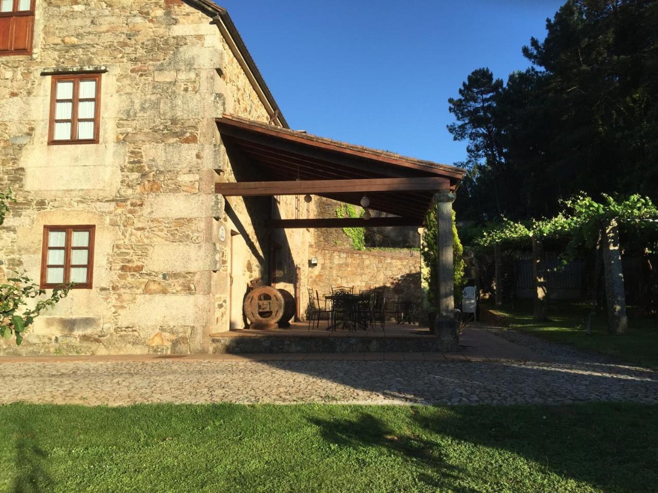 Gasthaus Casa Do Tarela Lousame Exterior foto
